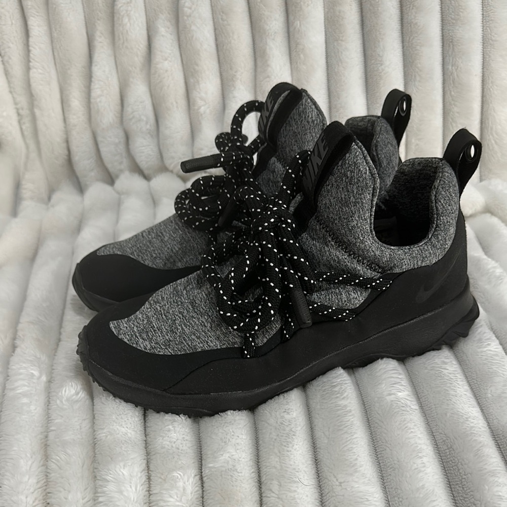 Nike Black and Grey Shoes